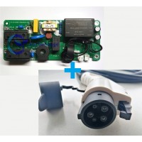 16A 3.7kW EV charging controller board + Type 1 EV charging cable and plug bundle